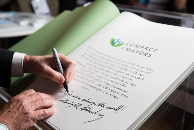Global Impact of the Compact of Mayors