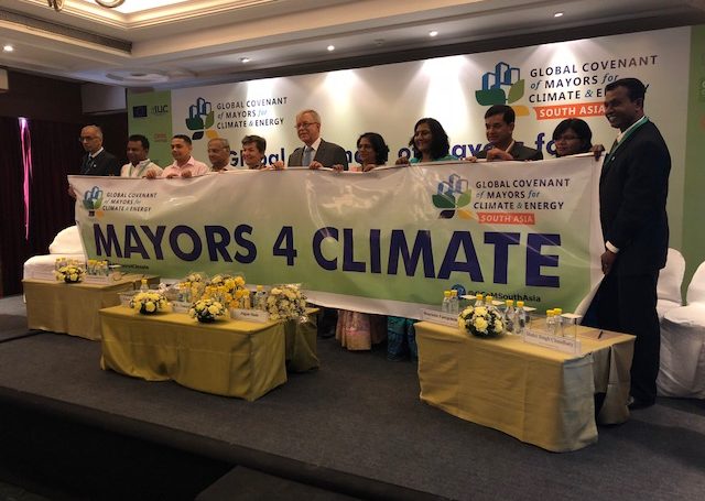 Global Covenant of Mayors launches regional chapter in South Asia to help build more climate resilient cities