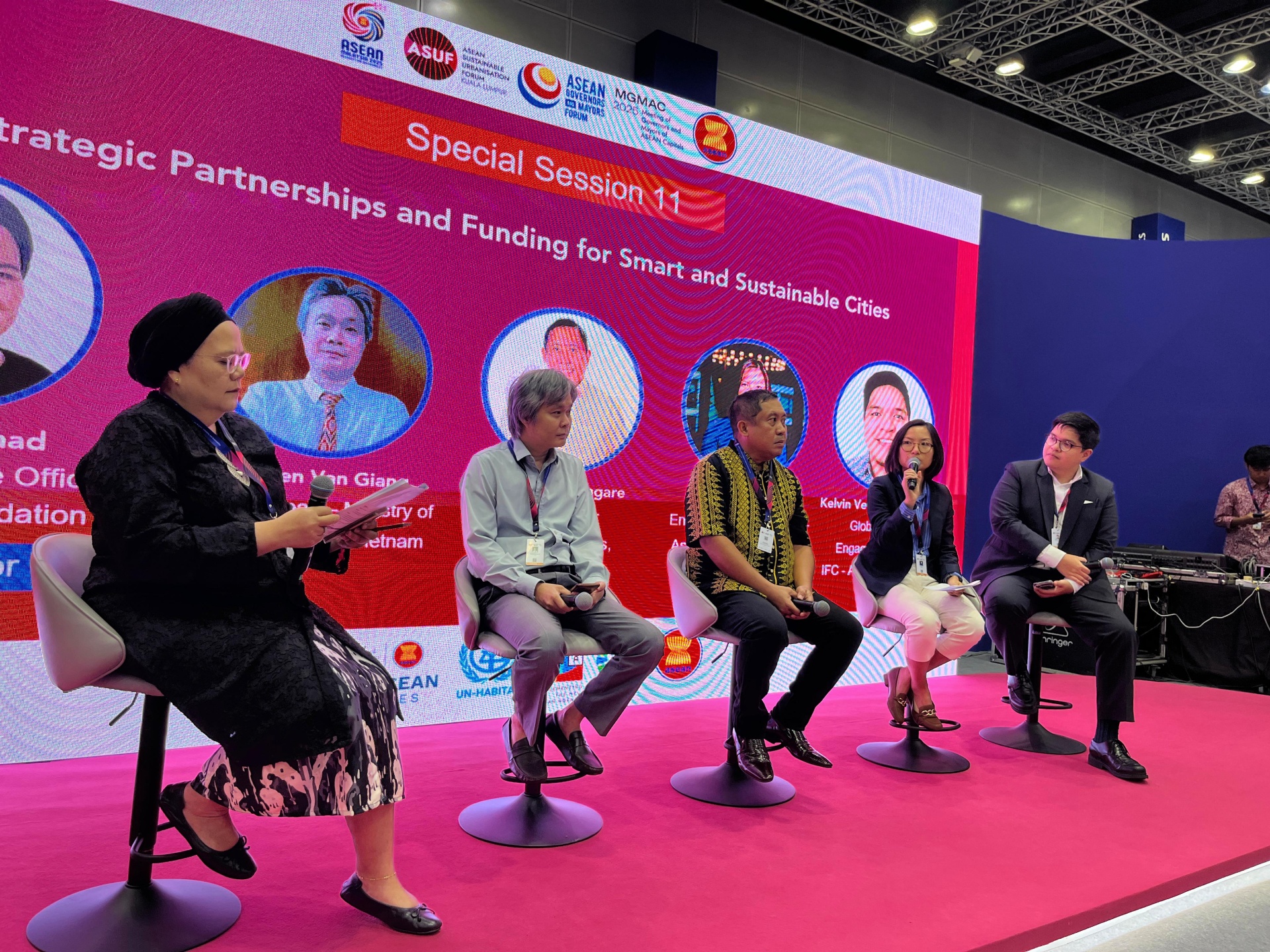 GCoM-Gap Fund Partnership Showcases Leadership at the ASEAN Sustainable Urbanization Forum 2025