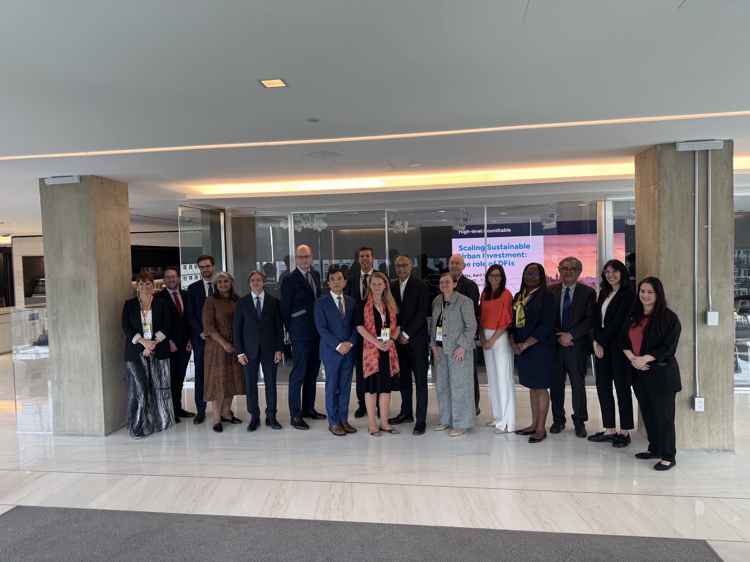 LOCAL GOVERNMENTS AND DEVELOPMENT FINANCE INSTITUTIONS PARTNER TO INCREASE SUPPORT FOR RESILIENT URBAN INFRASTRUCTURE INVESTMENT